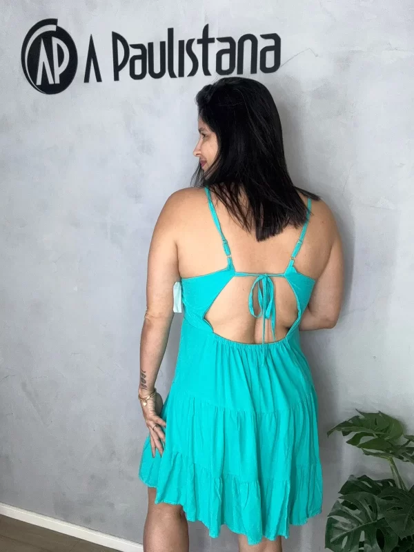 Vestido - Azul Bebê - Image 2